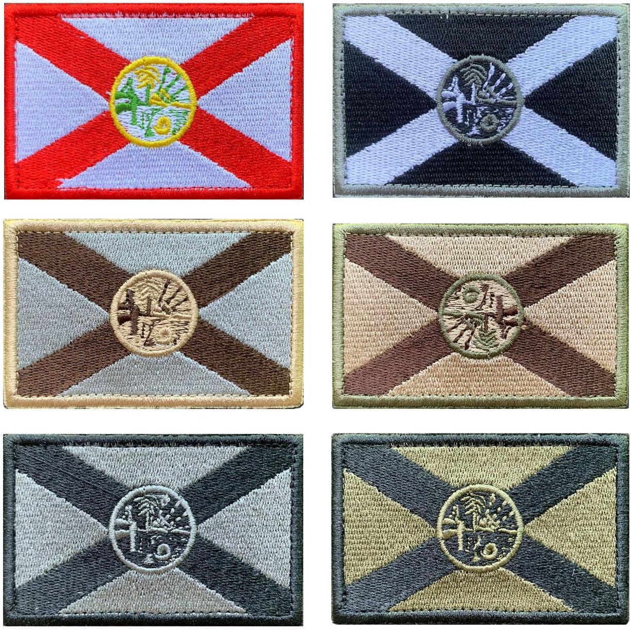 Antrix 6 PCS Tactical Joshua 1:9 Bible Verse 210 Have I NOT COMMANDED You Patch Hook and Loop Fastener Joshua 1:9 Be Strong and Courageous Emblem Badge Patch -4"*2.25"