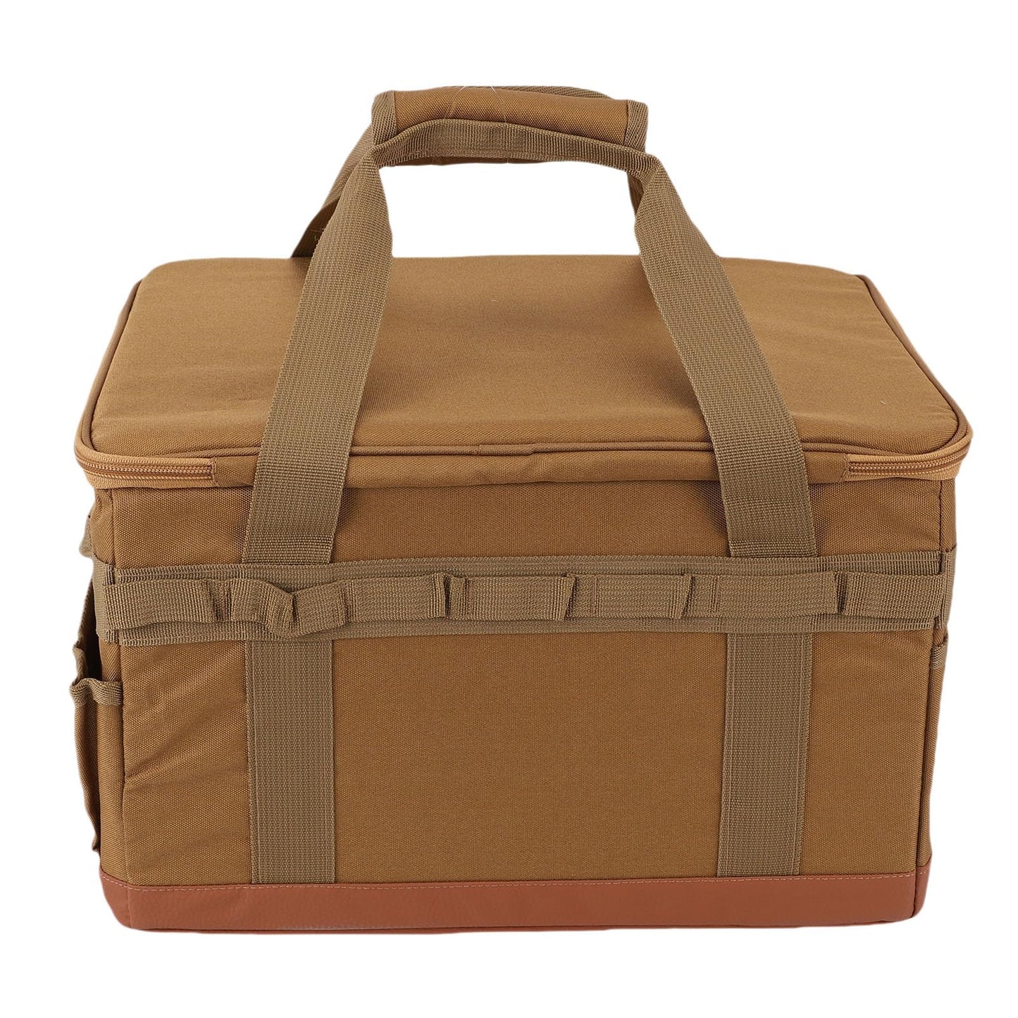 Fockety Camping Storage Bag, Large Capacity 30L BBQ and Picnic Bag Organizer with Handles, Hard Design Trunk Organizer Multipurpose Tactical Bags