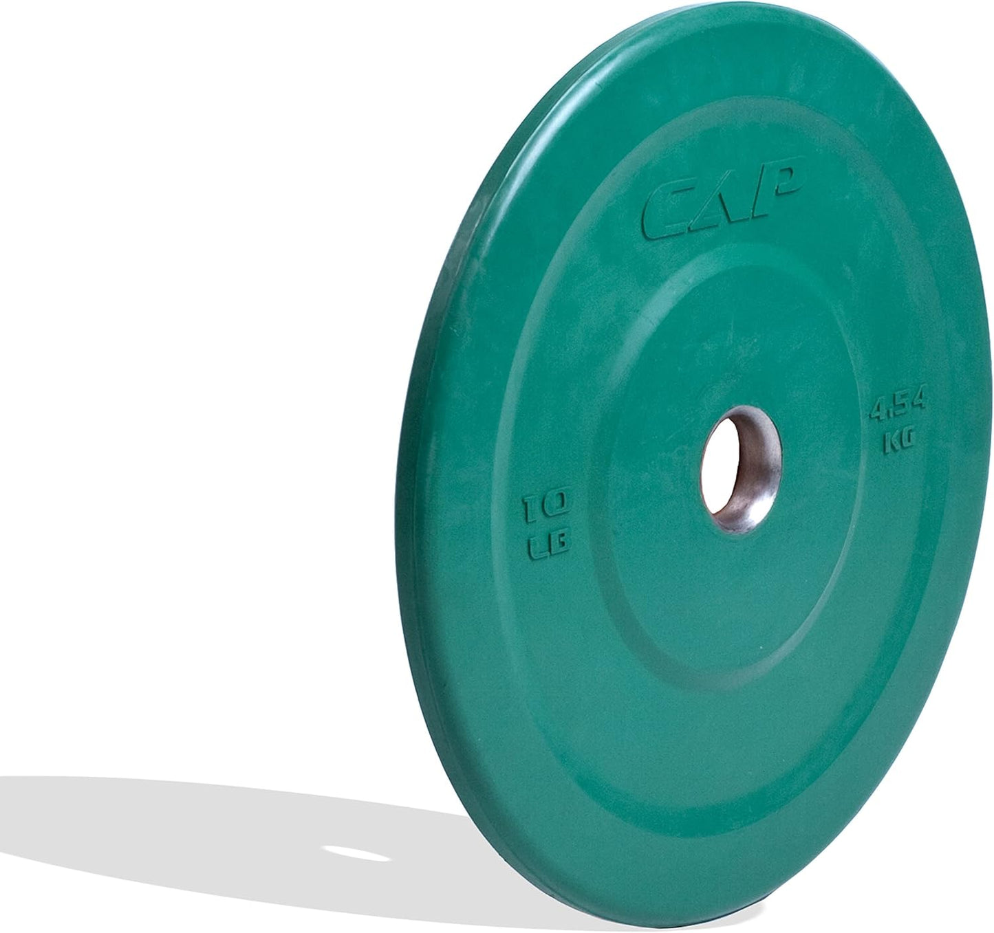CAP Barbell Olympic 2-Inch Rubber Bumper Plate, Single