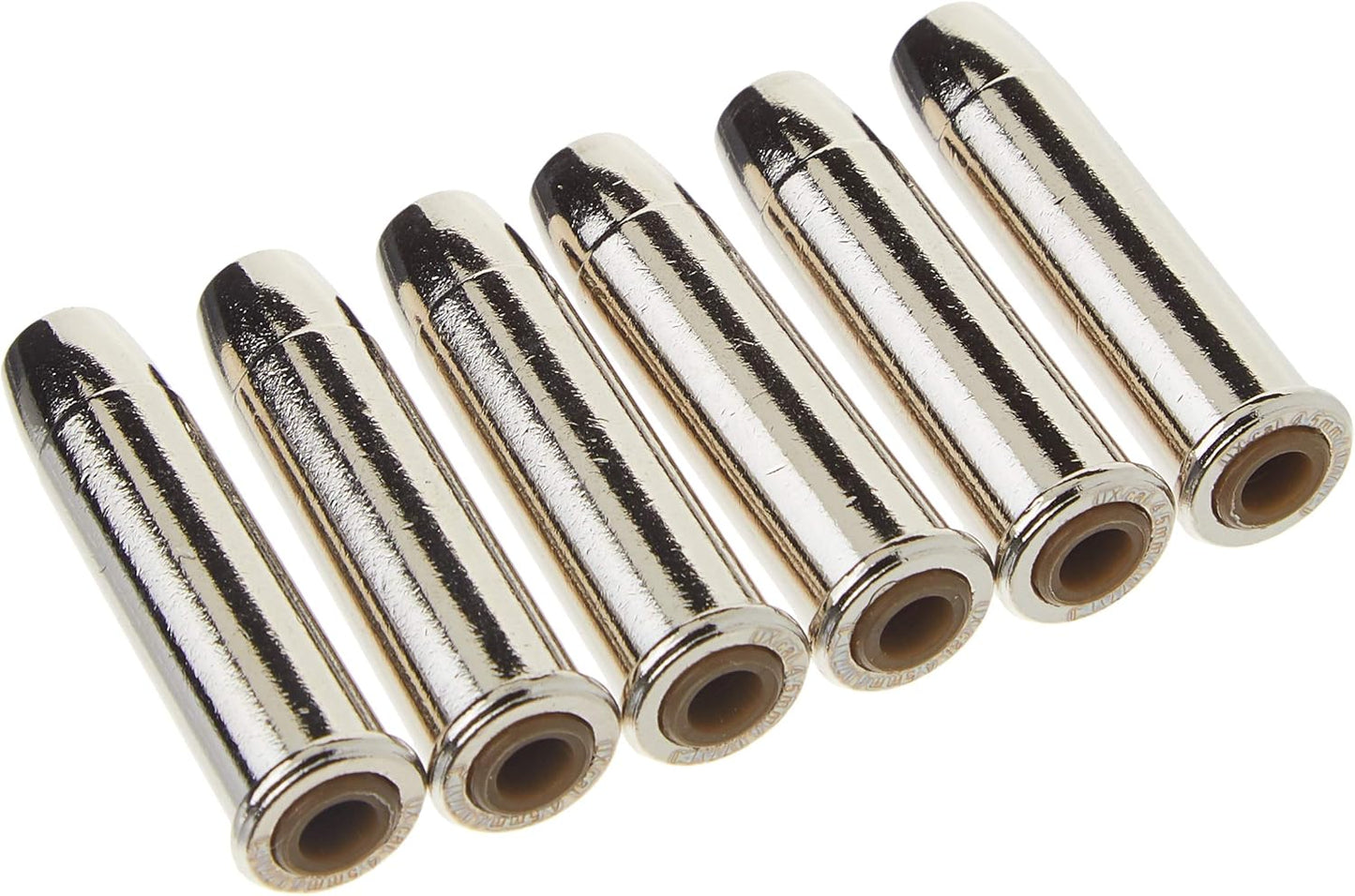 Umarex Colt Peacemaker Revolver Single Action Army Six-Shooter .177 Caliber Air Pistol, Spare Pellet Capsules, Silver (6 Pack)