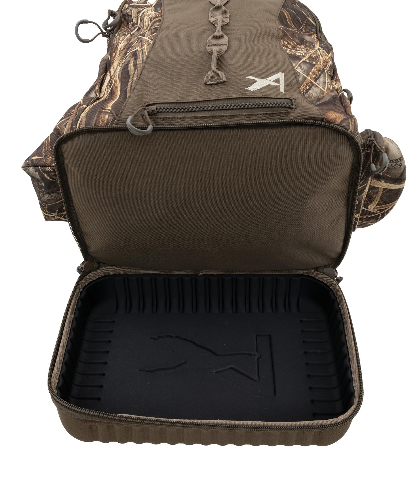 ALPS OutdoorZ Backpack Blind Bag - Hunting Backpacks for Men Featuring Realtree MAX-7 Pattern, with Stowaway Game Totes, Hydration, Dropdown Gun Boot, and 45L Capacity