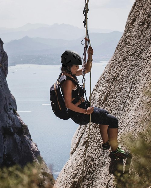 OutdoorMaster Rock Climbing Helmet Adults Mountaineering Helmet Arborist Helmet Hiking Caving Search and Rescue Tree Climbing Helmet Adjustable