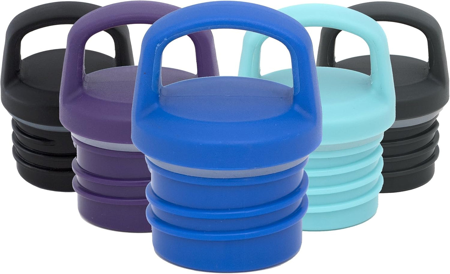 Simple Modern Ascent Chug Lid - Fits All Ascent and Hydro Flask Standard Mouth Water Bottle Sizes - Leak Proof, Double Wall Insulated - Deep Ocean