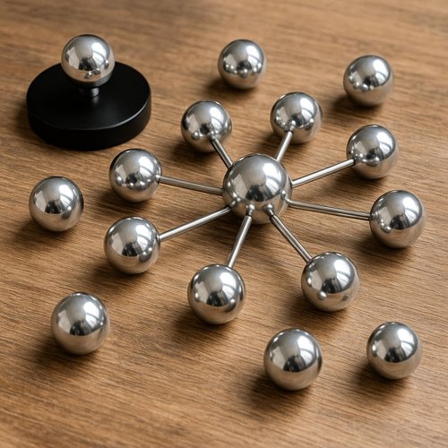 Premium Aluminum Balls in 43 Caliber Solid Resuable Seamless Paintballs for High Impact, Training, Target Practice and Defense .43 Cal.