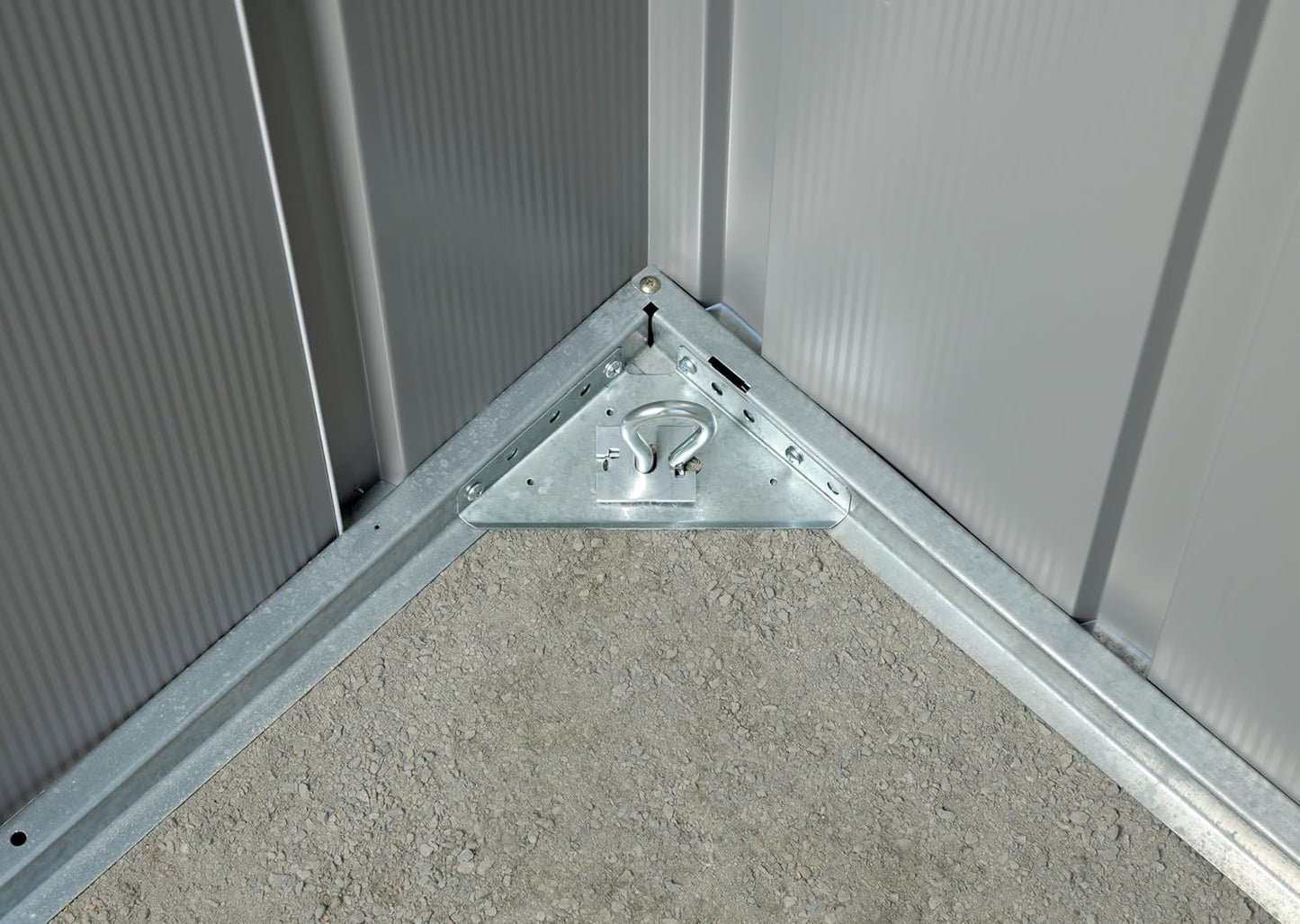 Arrow Shed AK600 Earth Anchor Kit, Steel-stainless