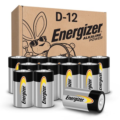 ENERGIZER LED Camping Lantern 360 PRO, IPX4 Water Resistant Tent Light, Ultra Bright Battery Powered Lanterns & D Batteries, D Cell Long-Lasting Alkaline Power Batteries 12 Count(Pack of 1)