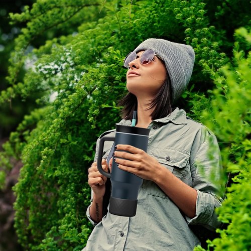 YOUCOX Silicone Boot for Owala 40 oz 24 oz Insulated Travel Tumbler, Anti-Slip Protective Sleeve for Owala Accessories, BPA Free, Dishwasher Safe
