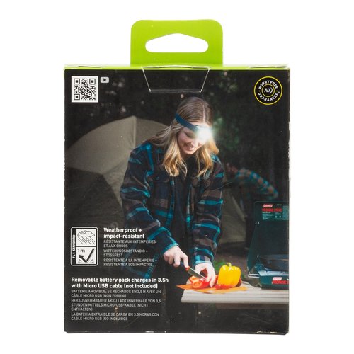 Nite Ize Radiant RH1 PowerSwitch Rechargeable Headlamp - Headlamp with Red Mode for Camping & Hiking - Rechargeable Battery - Hands-Free Light with 6 Modes Plus Lockout - Impact Resistant & IPX4 Rated