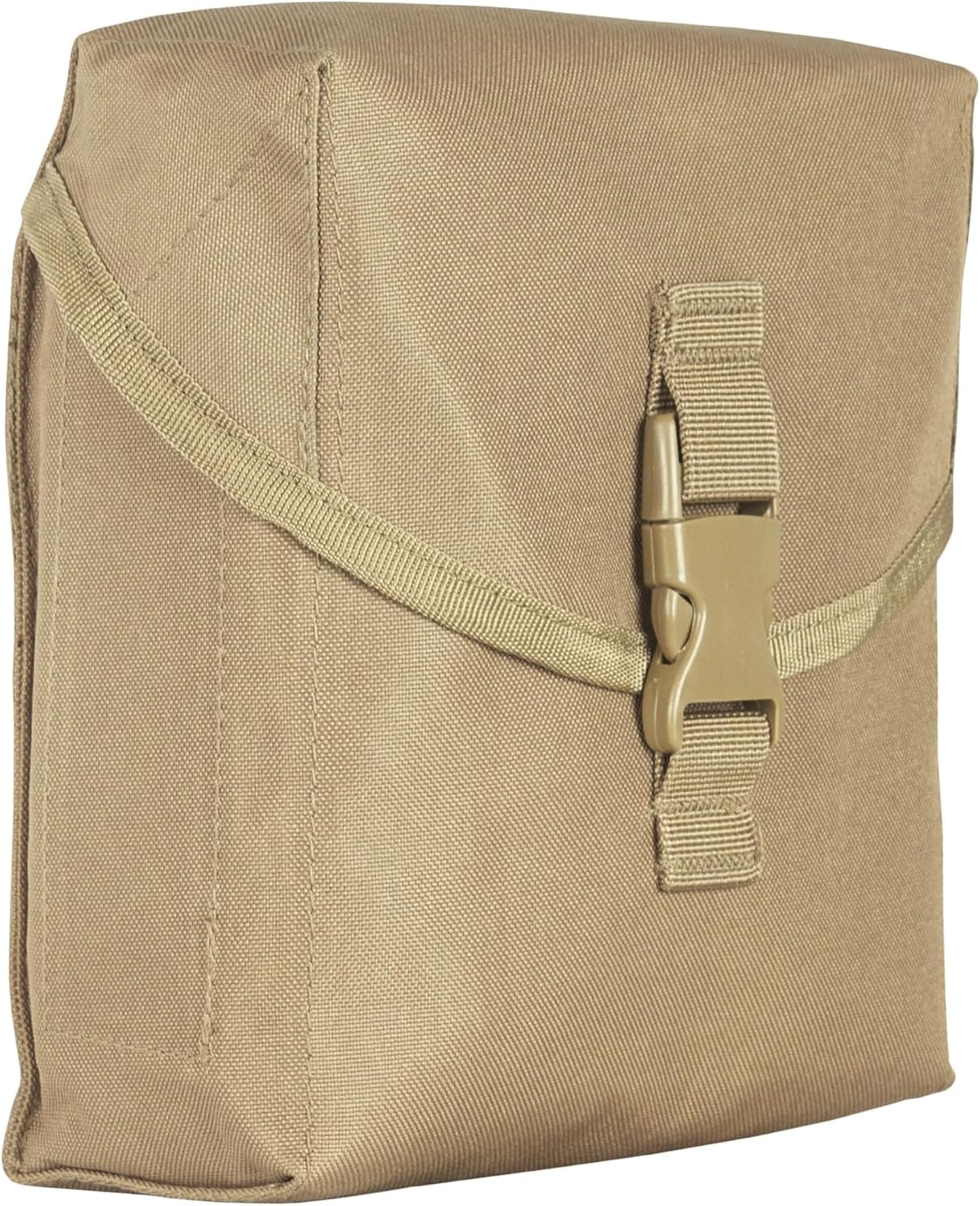 FOX OUTDOOR PRODUCTS S.A.W Modular 9.5"x7"x1 1/8" Pouch with Quick Release Buckle Closure - Fits Phone & Tactical Accessories