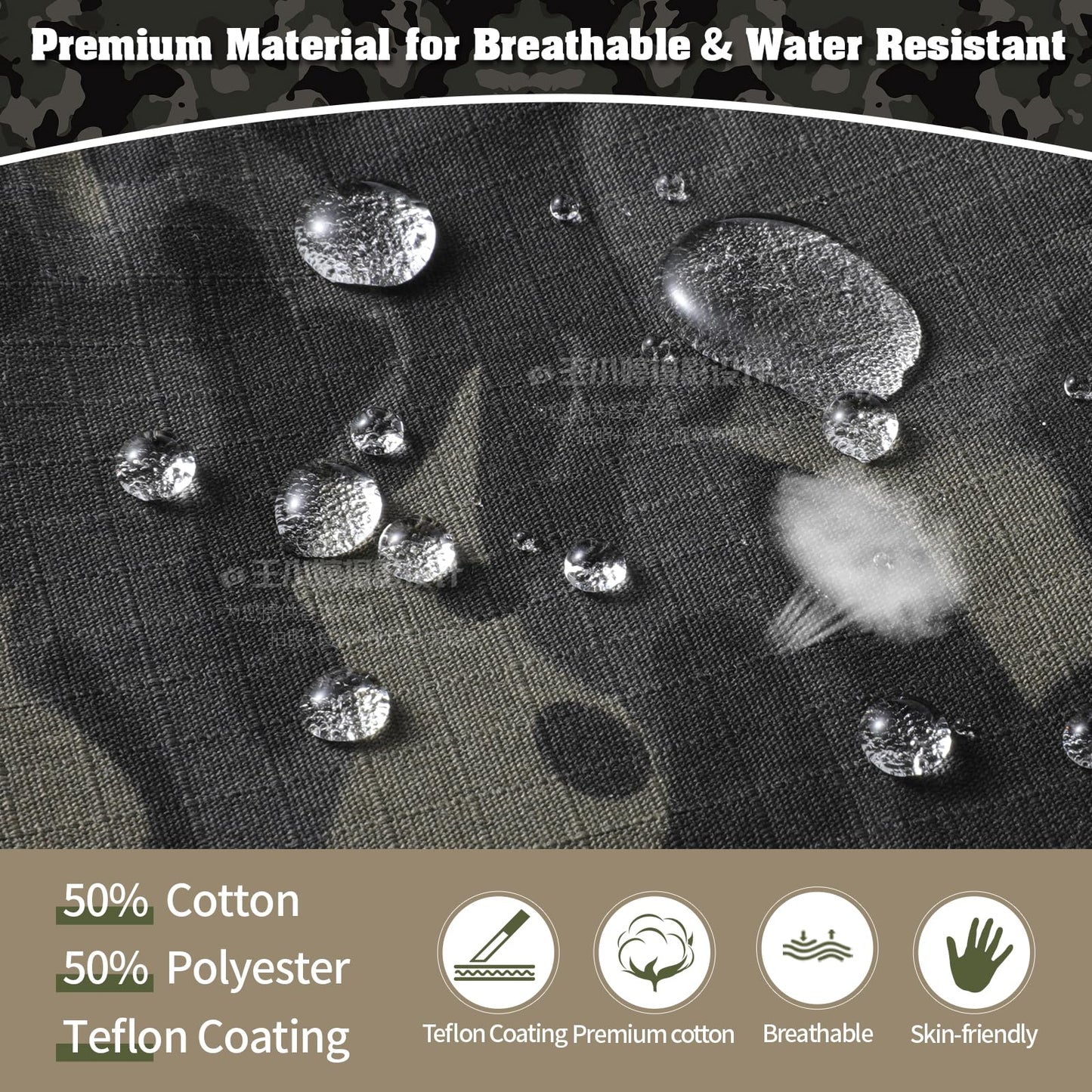 G3 Combat Pant, Men's Military Tactical Camouflage Clothing, Multi-Pocket Rip-Stop Hunting Hiking Paintball MCBK V2 34W/32L