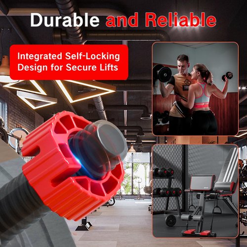 YAFIYGI 2 Packs Weight Clips for Bars Barbell Clips Locks Spinlock Collars Screw Lock for Dumbbell Bar Anti-SlipWeighted Collar for Lifting Accessories Secure Locks Ideal for Dumbbells and Weights