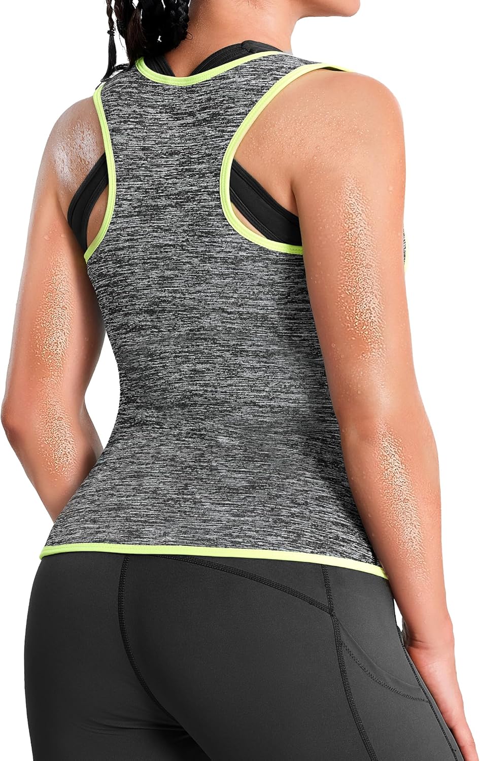 GAODI Womens' Sauna Suit Workout Sweat Body Shaper