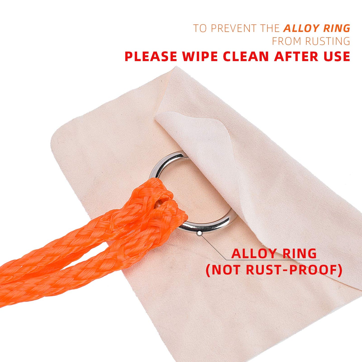 A1FISHER 4 Arm Crab Trap Harness with Durable Plastic Hooks for Sailing Fishing Red 3 Packs