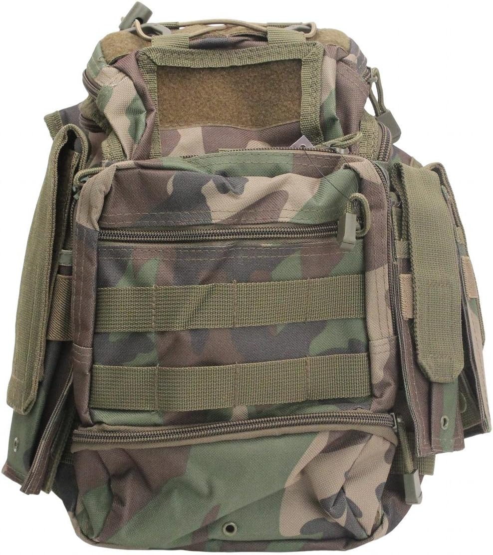 Woodland Camo PVC First Responder Vest - NC Star CVFRB2918WC Tactical Gear