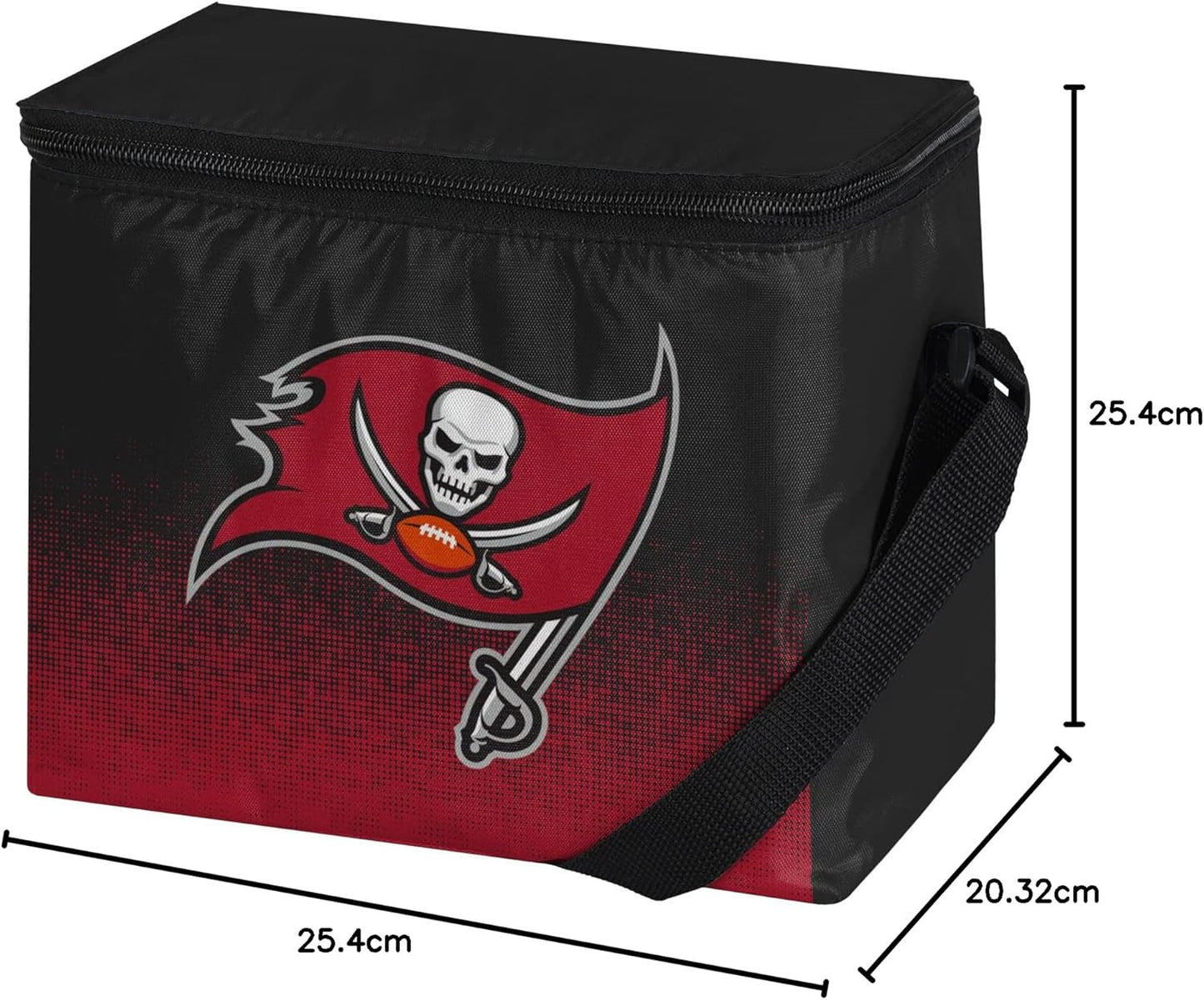 FOCO Unisex Gradient Print Lunch Bag Cooler