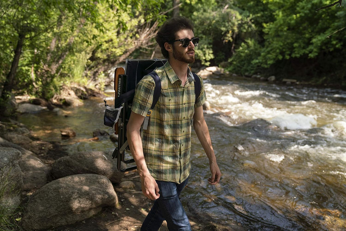 GCI Outdoor Wilderness Reclining Portable Backpack Chair