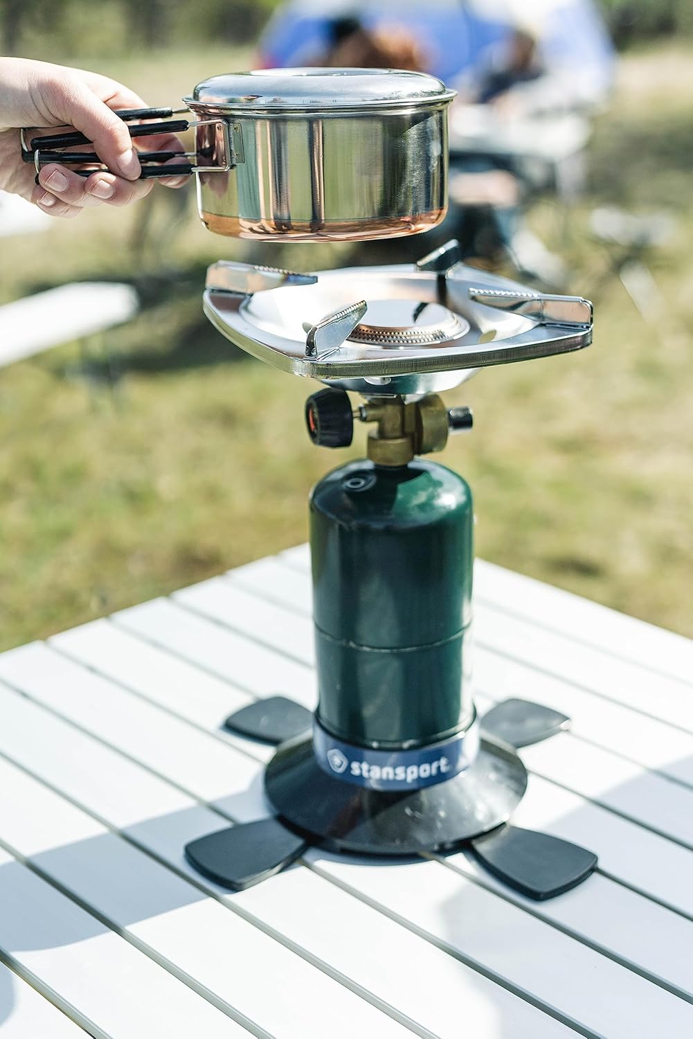 Stansport Single Burner Outdoor Portable Camping Stove