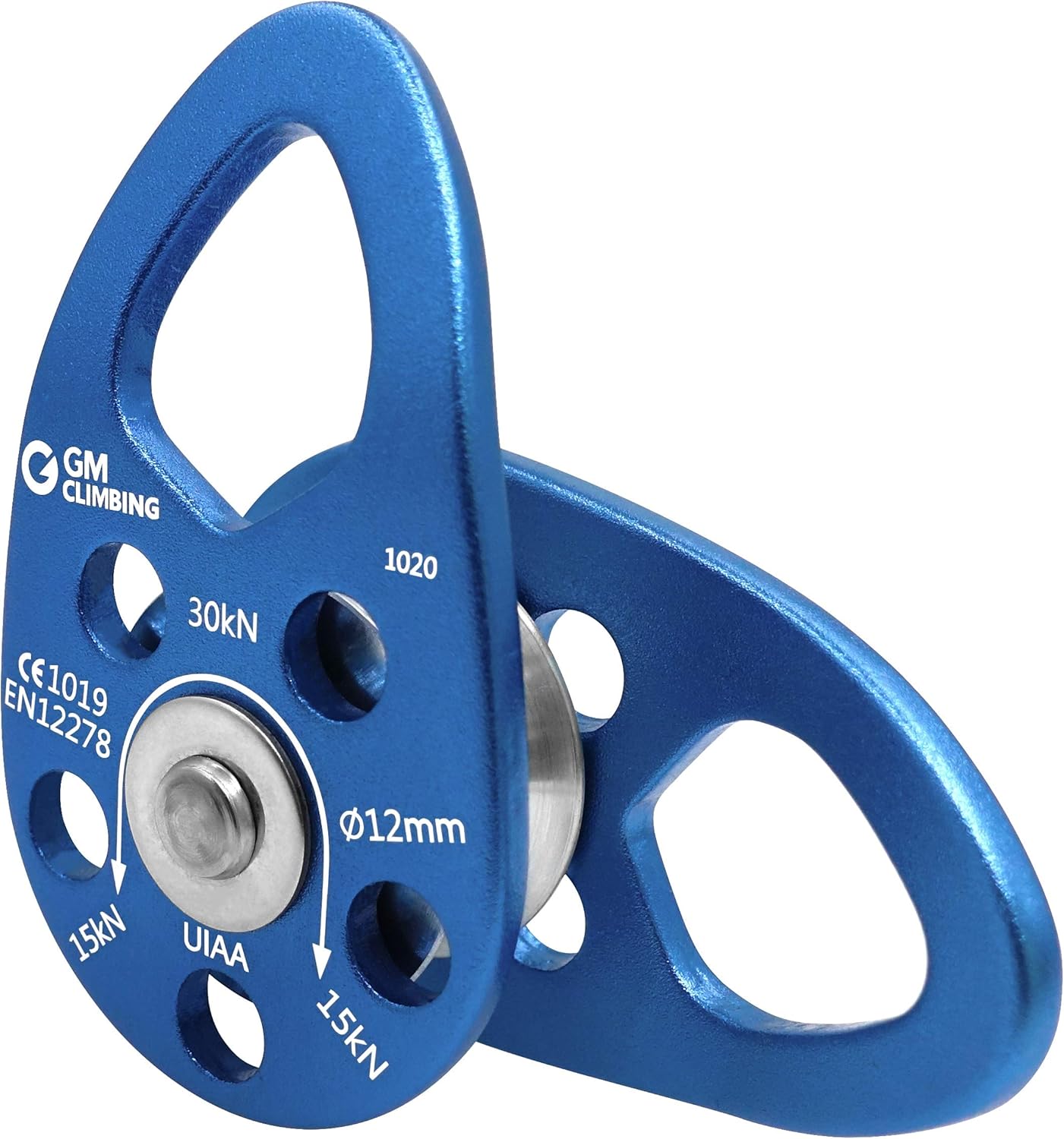 GM CLIMBING Swing Cheek Micro Pulley 30kN CE UIAA Certified
