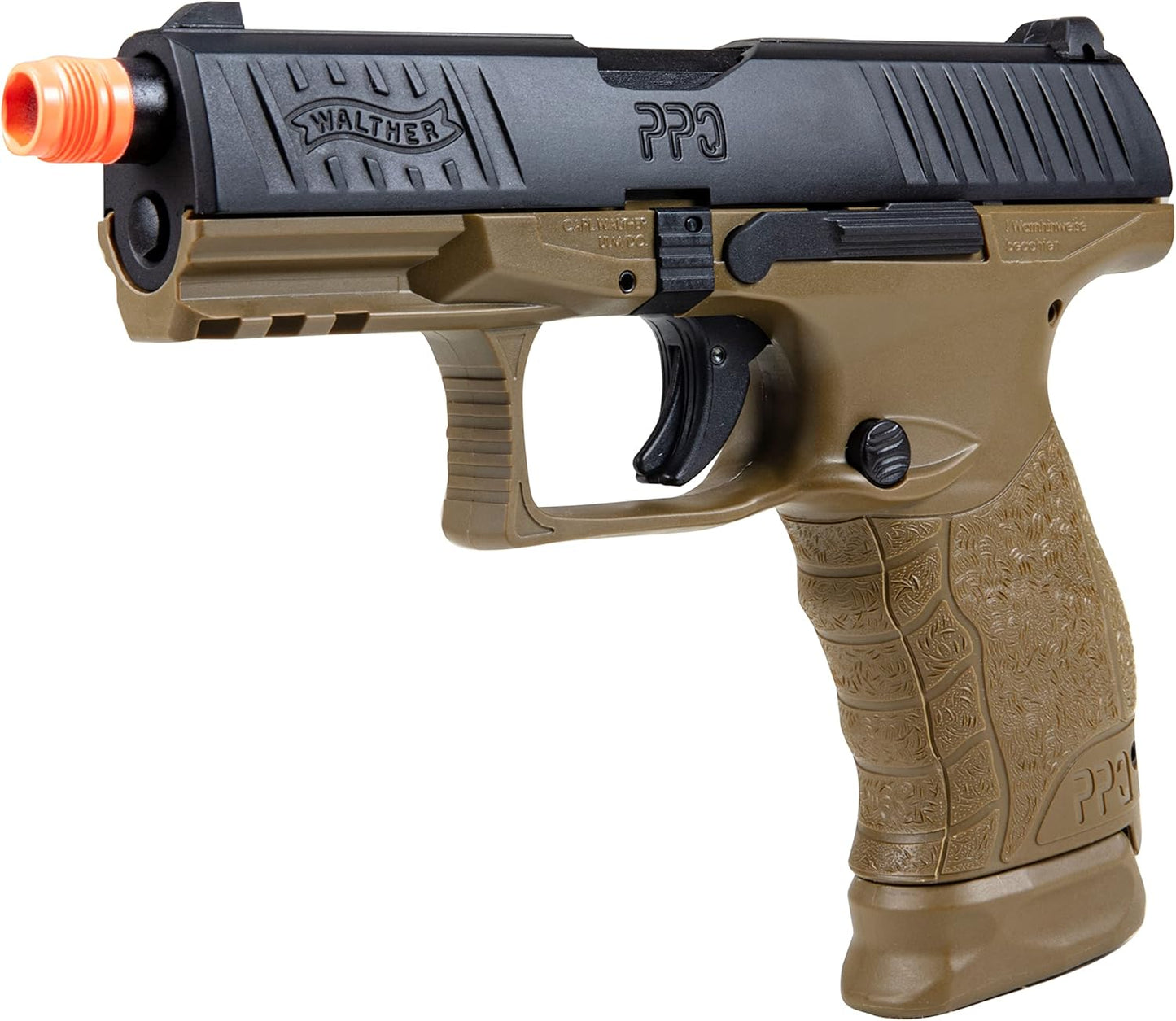 Walther PPQ GBB Airsoft Pistol - Elite Force Blowback 6mm BB Gun for Precision Shooting