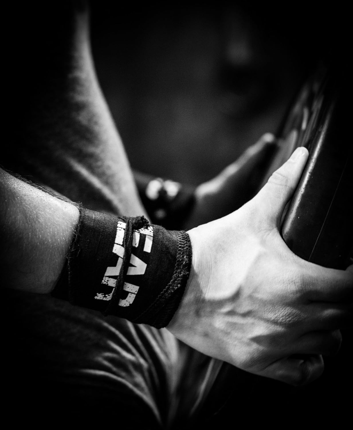 Powerlifting Wrist Wraps for Strength Training & CrossFit - One Size Fits All