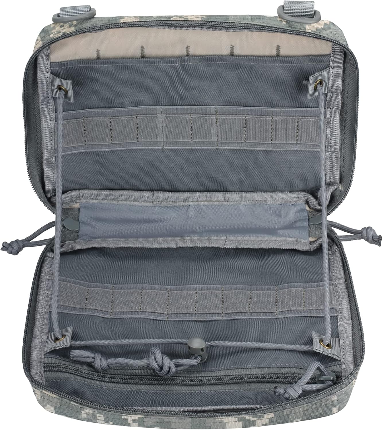 WYNEX Tactical Admin Molle Pouch, Medical EDC EMT Utility Bag Shell Design Attachment Pouches 1000D Nylon Hiking Belt Bags
