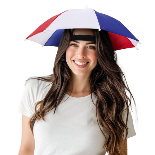 Windy City Novelties Umbrella Hat (Patriotic)
