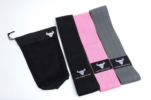 El Toro Booty Workout Bands w/Carry Bag