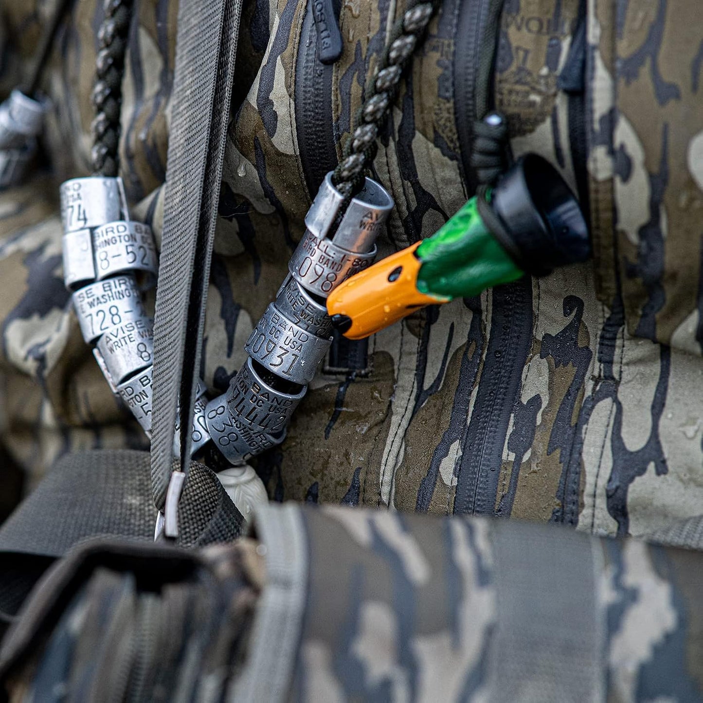 Zink Calls Mallard Drake Whistle Polycarbonate Durable Versatile Realistic Hunting Duck Game Call - Detailed Carving & Easy-Blow System