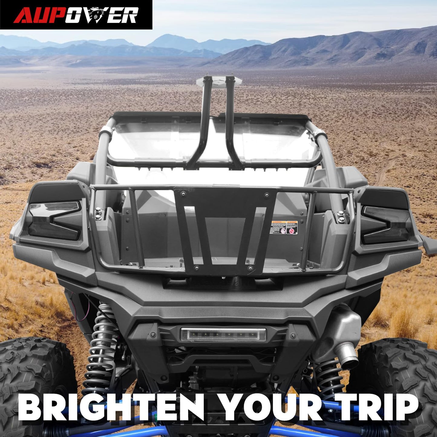 AUPOWER Smoked LED Tail Lights for Kawasaki Teryx KRX 1000 Accessories, Rear LED Taillights Upgrade Brake Light Stop Lamps for Kawasaki Teryx KRX KRX 4 1000 2023-2025,Replace OEM # 23024-0005,2PCS