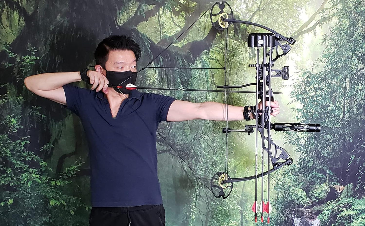 Southland Archery Supply SAS Compact Bow Aluminum Body 4-Arrow Quick Release Quiver