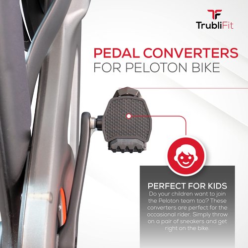 Pedal Converters + Padded Seat Cover + All-in-One Phone Holder for Peloton Bike & Peloton Bike+ - Accessories for The Original Peloton Bike and Bike+