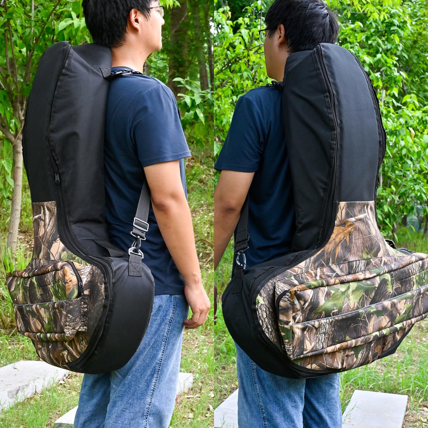 FENJANER Crossbow Case Soft with Sling Strap Crossbow Bag for Outdoor Hunting