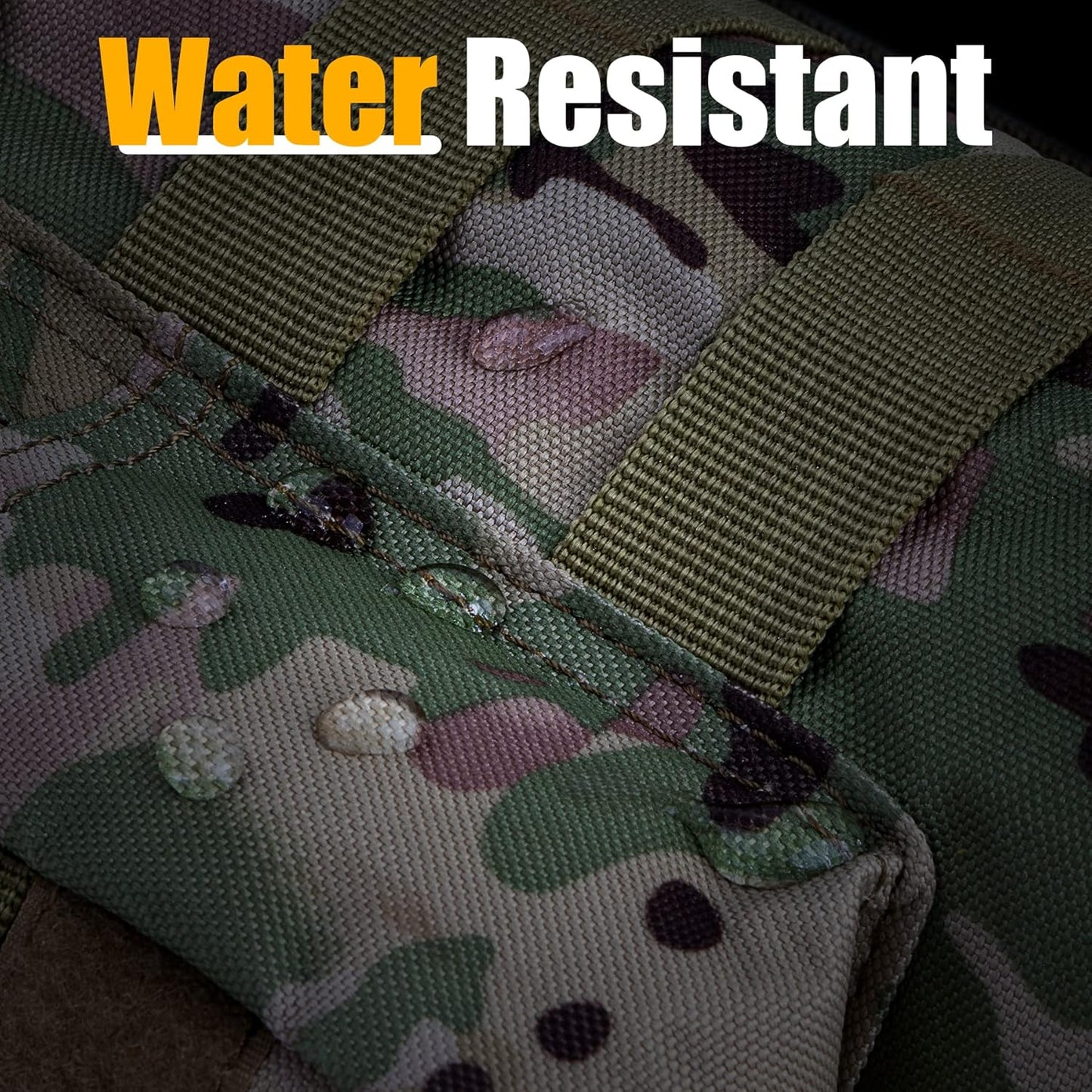 IronSeals Tactical Molle Water Bottle Holder Pouch Hydration Carrier Bag with Detachable Shoulder Strap
