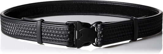 BLACKHAWK Black Reinforced 2-Inch Basketweave Web Duty Belt with Loop Inner