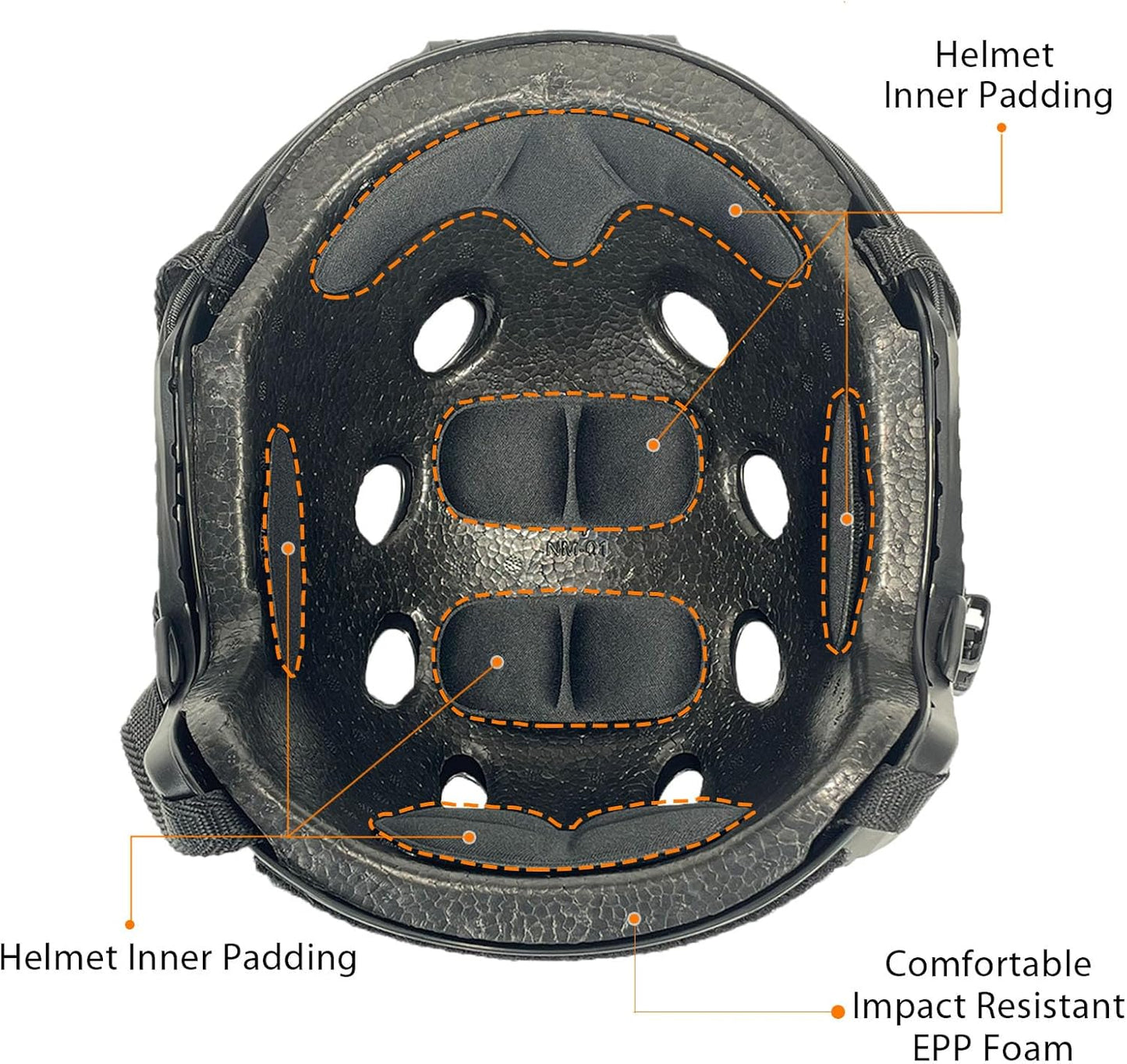 Paintball Tactical Fast Helmet - ATAIRSOFT PJ Type Airsoft Gear for Enhanced Protection