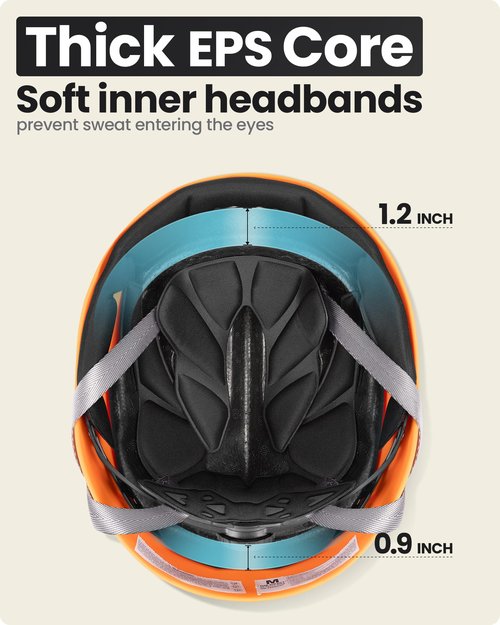 OutdoorMaster Climbing Helmet Rock Rescue Helmet Adjustable Lightweight Mountaineering Hiking Caving Helmet Adults Work Safety Helmet