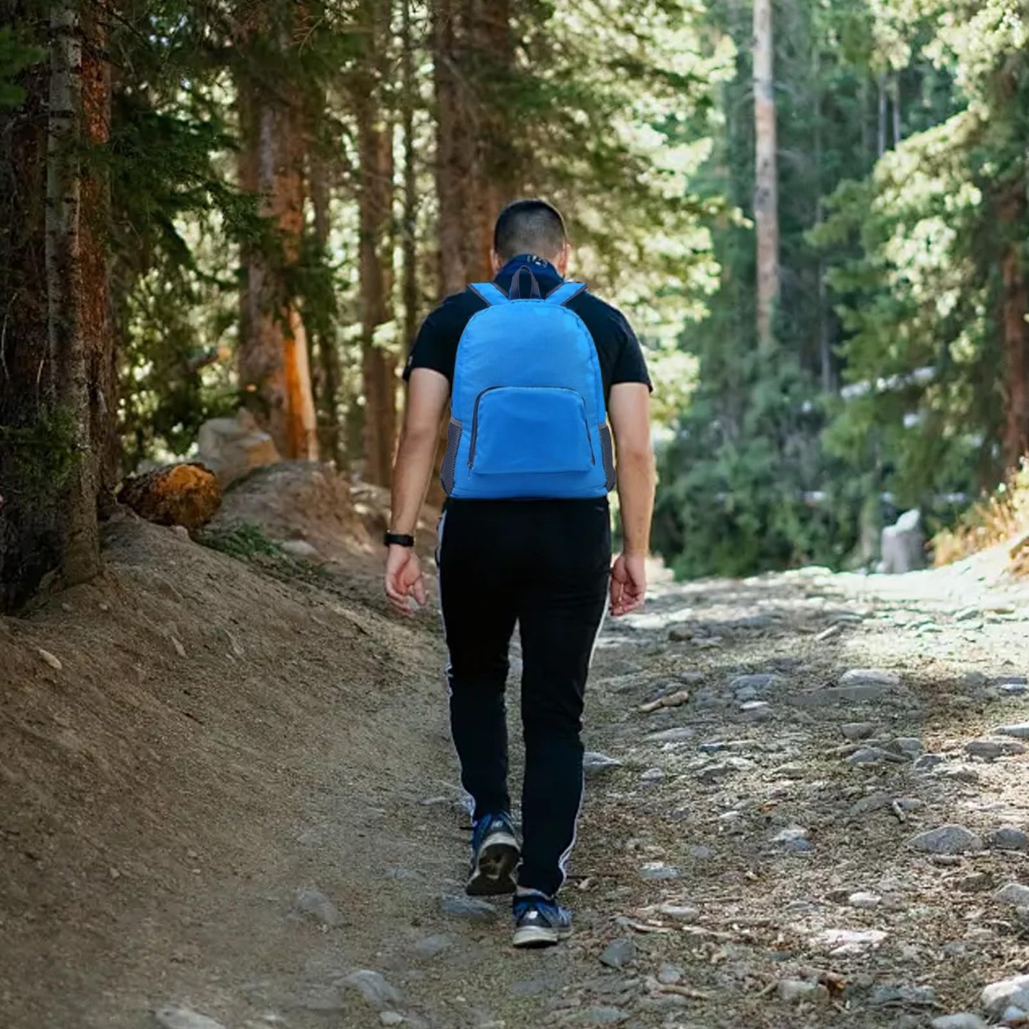 Hyuetrsa 21 Pcs Backpacks in Bulk 17 Inch Foldable Lightweight Backpack Outdoor Travel Book Bag Large Capacity Colorful Classic Back Packs for Adults(7 Colors)