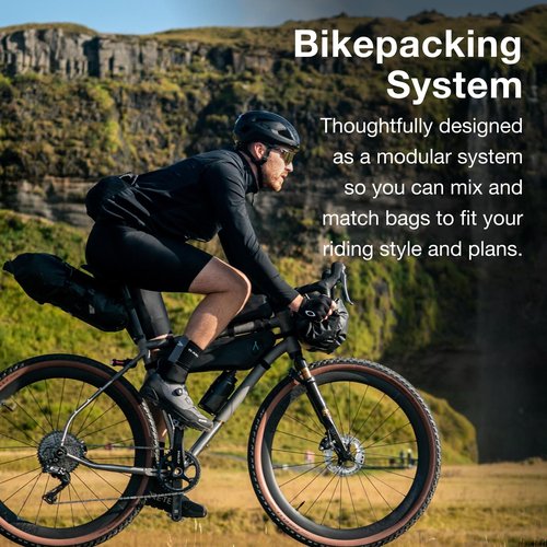 Osprey Escapist Unisex Biking Frame Bag, Black, Large