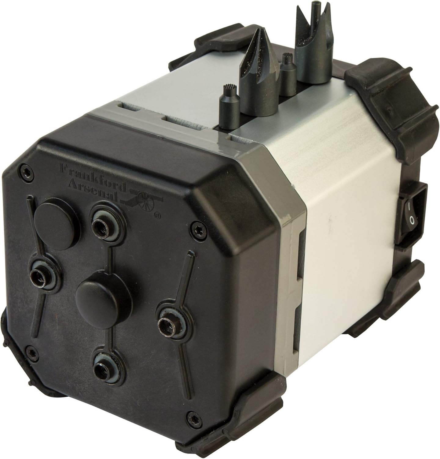 Frankford Arsenal Case Trim & Prep Center with Expansion Kit - Reloading Tool for Crimp Removal, Chamfering & Deburring