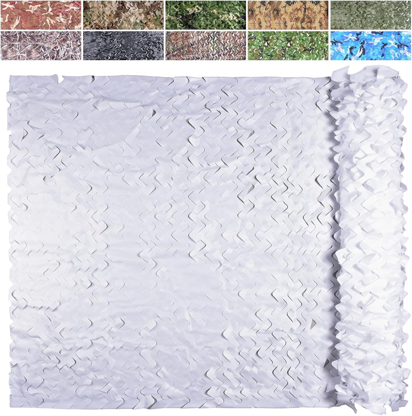 iunio Camo Netting, Camouflage Net, Bulk Roll, Mesh, Cover, Blind for Hunting, Decoration, Sun Shade, Party, Camping, Outdoor