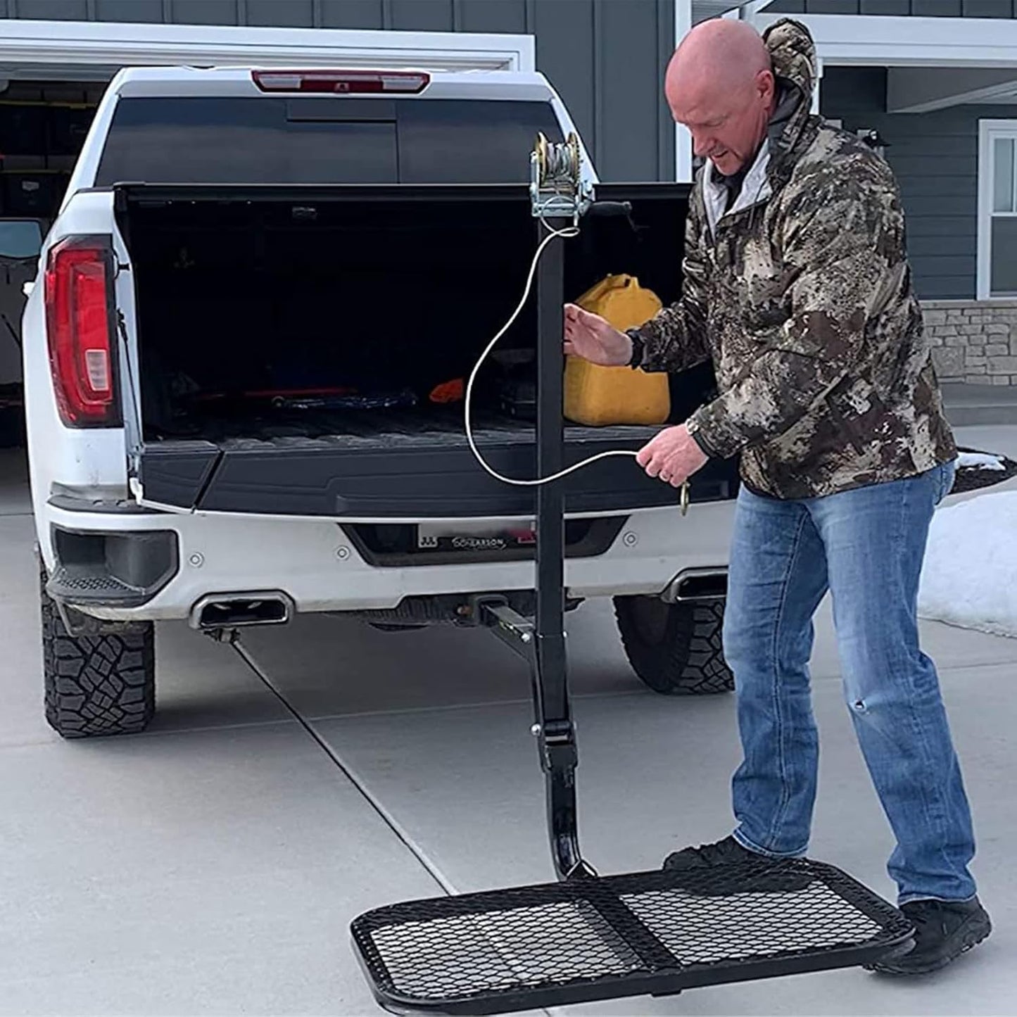 SwiveLift Portable Big Game Hitch-Mounted Lifting System - Durable & Lightweight
