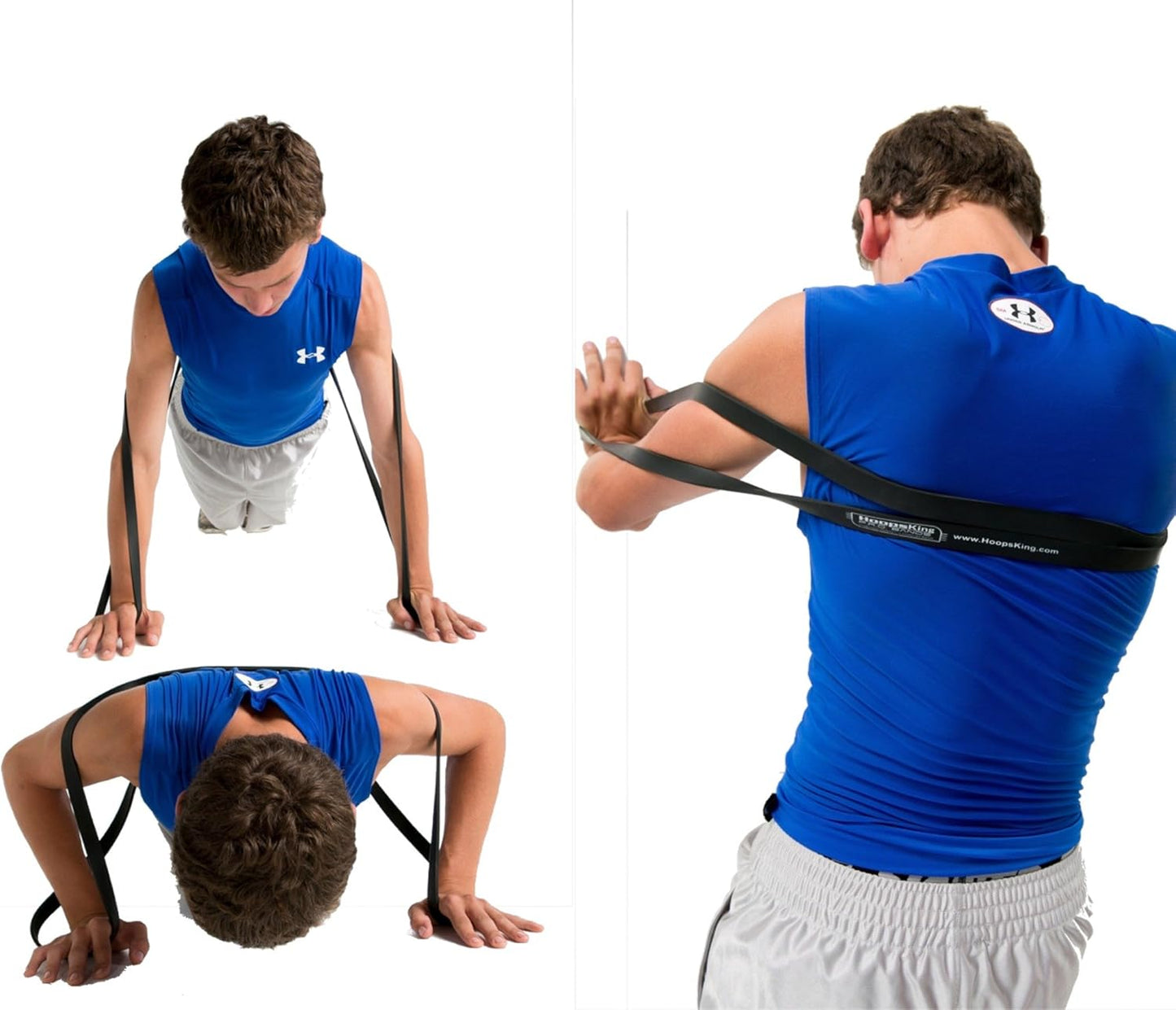 P.R.O. Bands for Basketball Resistance Bands Training (SINGLE Band - 4 Levels to Choose From | Perfect For Improving Dribble Explosiveness, Vertical Jump, Lateral Quickness, Stretching, Strength Train