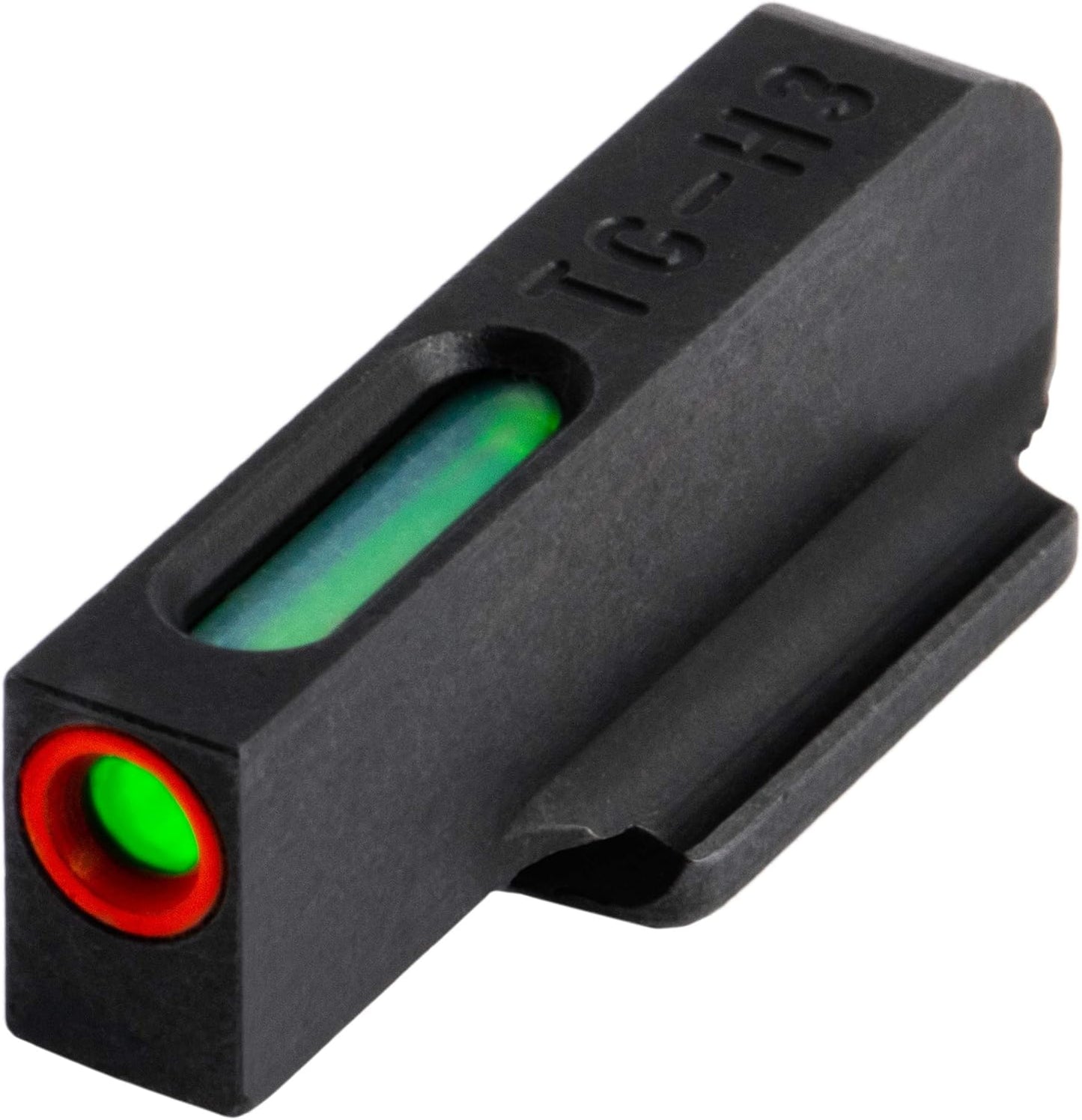 Truglo TFX PRO Night Sight for Handguns - Glowing Tritium & Fiber Optic, Compact & Durable