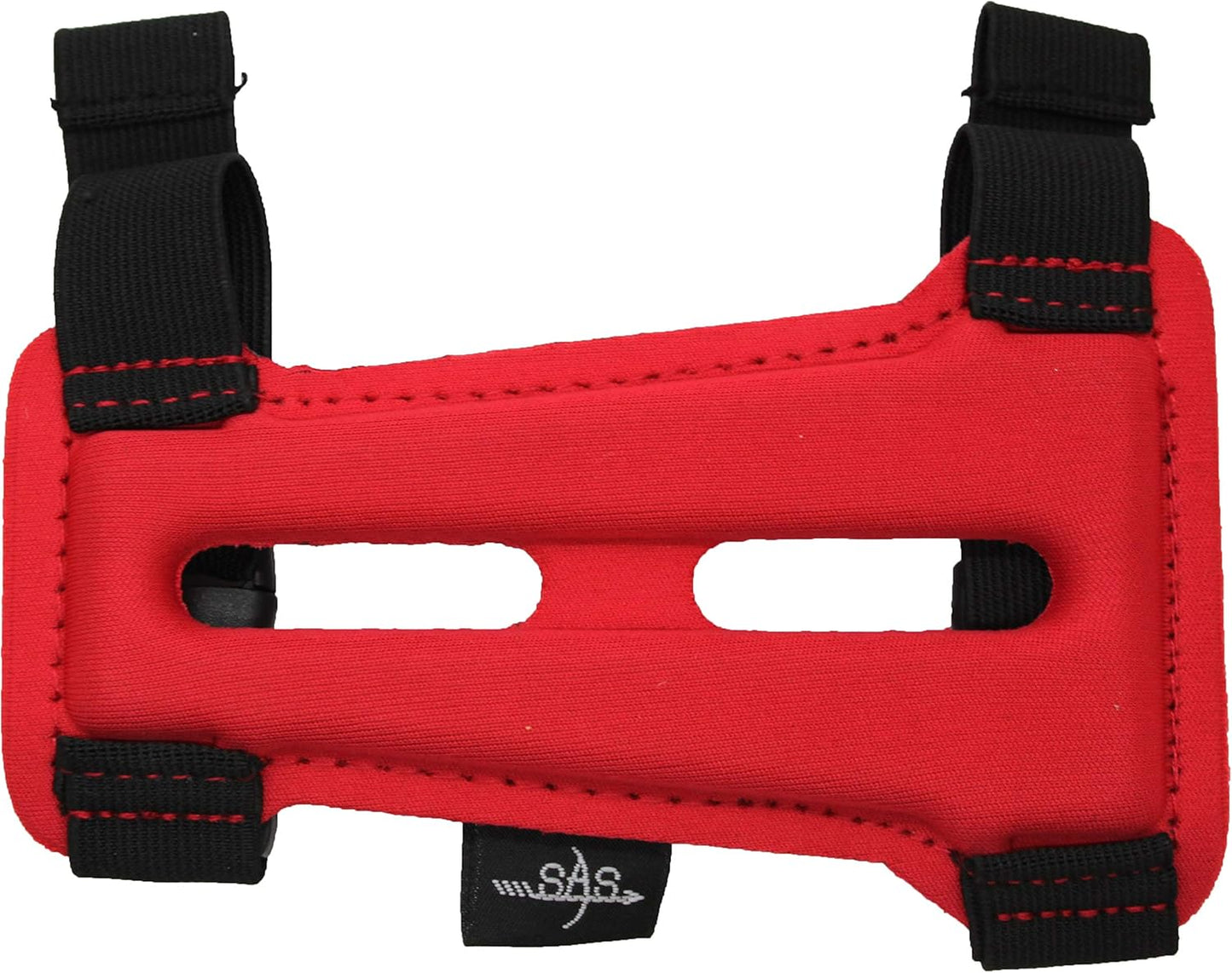 SAS 5.75" Youth Black Armguard Archery Bow Range with 2-Strap Buckles
