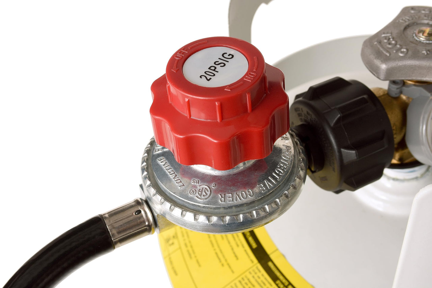 Flame King 200,000 BTU Propane Burner Gas Stove Heavy Duty Turkey Fryer/Camp Cooker, Portable with Stand Great for Outdoor Cooking, Home Brewing & Canning