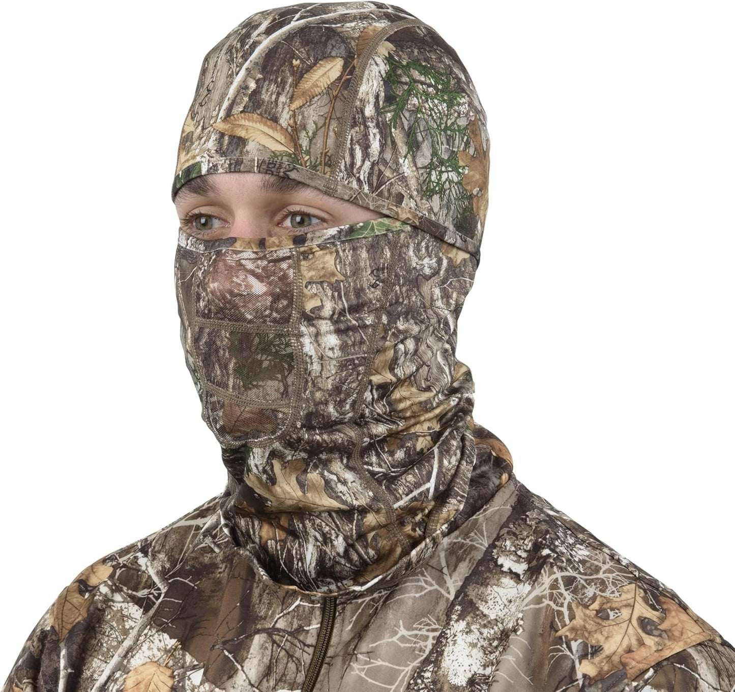 Allen Company Vanish Stretch Fit Camouflage Balaclava, Camo Hunting Face Cover
