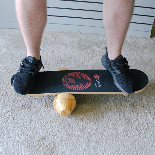 Core Balance Board Trainer for Skateboarding, Snowboarding & Surfing - Indoor Fitness