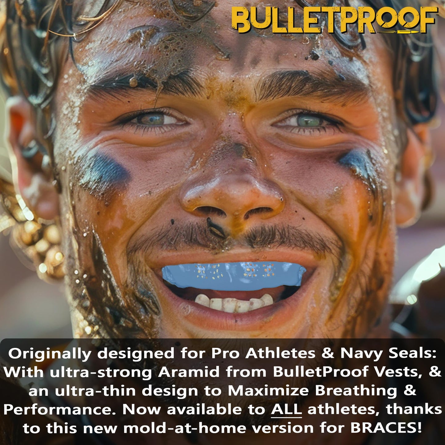 Bulletproof Sports Mouthguard: Worlds Thinnest Most Breathable Mouth Guard!