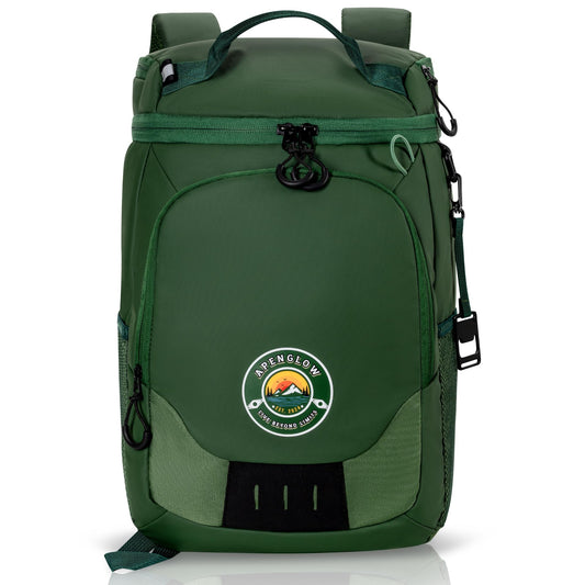 Apenglow Backpack Cooler – Leakproof Cooler Bag – Waterproof Holds 24 Cans