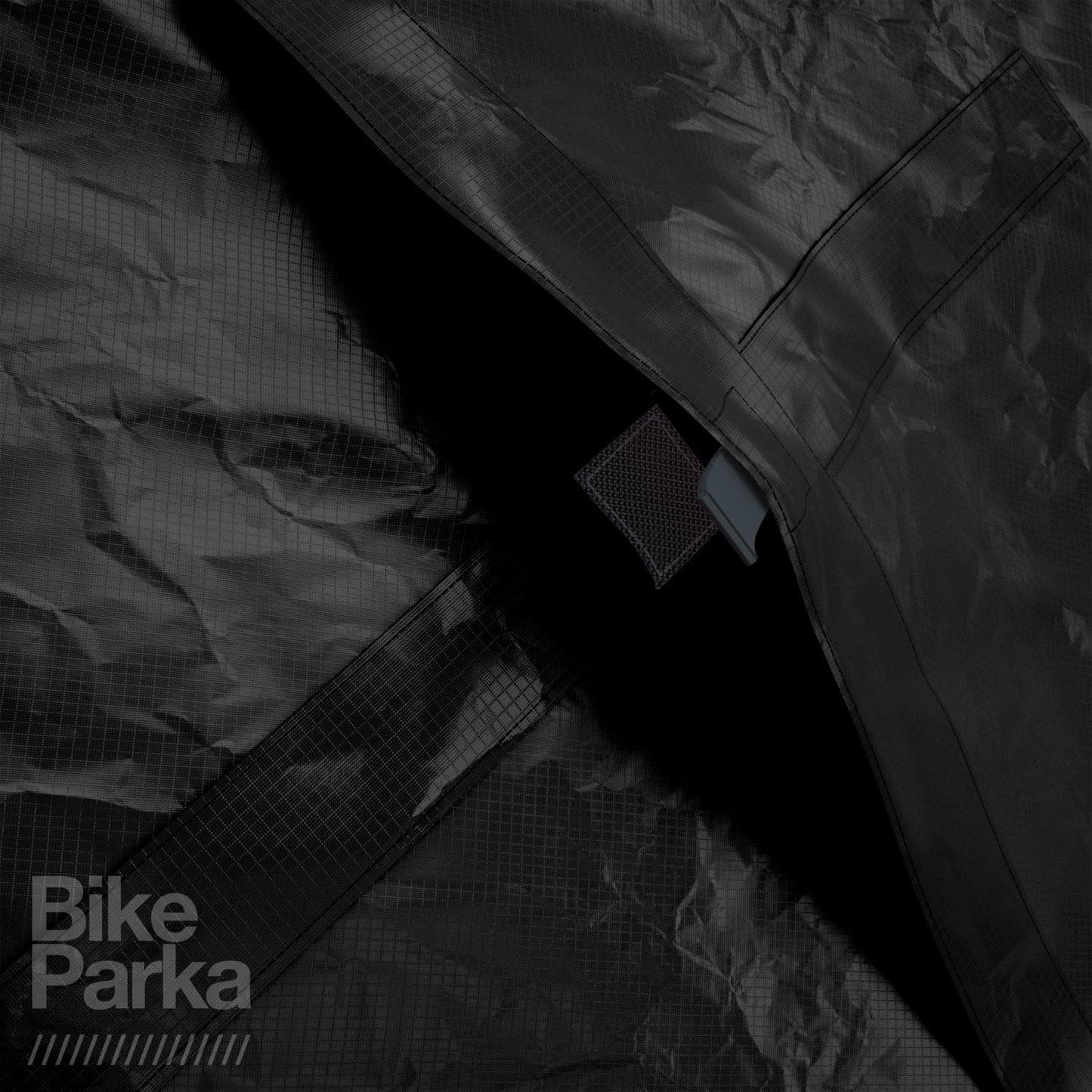 Urban Bike Cover - Waterproof & Durable with Lock-Through Panels, RipStop fabric, Adjustable for Any Bike, Attachable Stuff Sac - Ideal for Bikes in Daily Use (Ciel Blue)